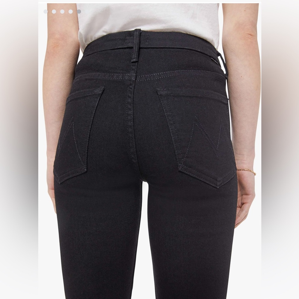 Mother Women's High Waisted Looker Skinny Jeans Stretch Denim Blue Size 29 - Picture 5 of 12
